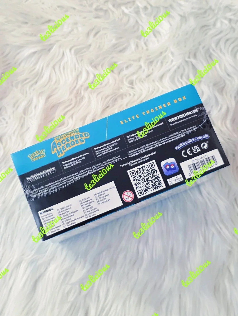 POKÉMON TCG: MEGA EVOLUTION ASCENDED HEROES ELITE TRAINER BOX *SEALED*